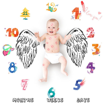 Baby creative photo blanket